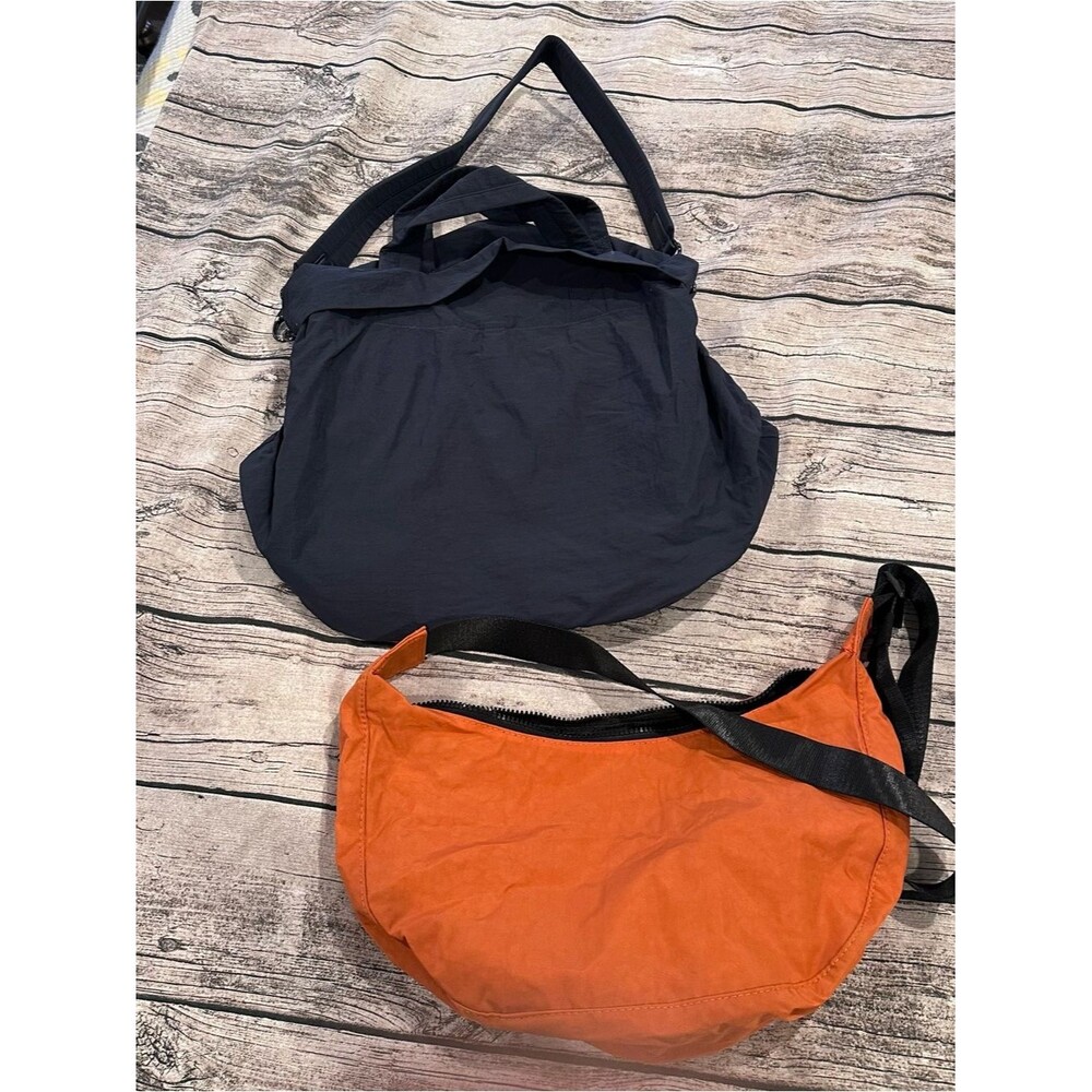 Lot of 2 Amazon Crossbody Bags: Black and Orange Everyday Shoulder Bags